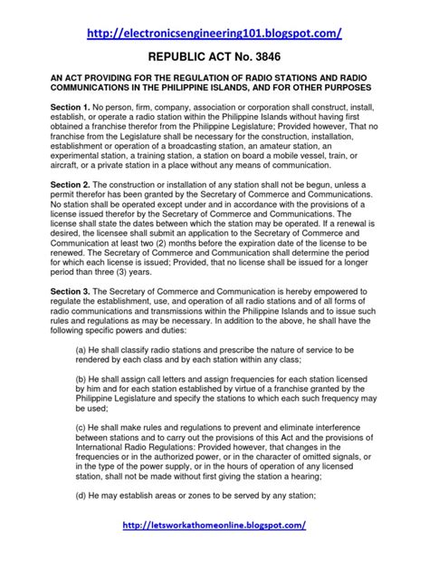 republic act no. 3846